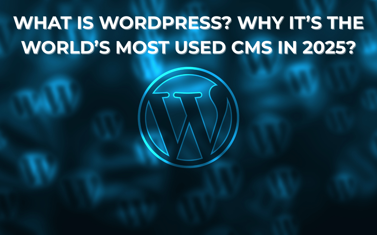 WordPress, most used CMS in 2025